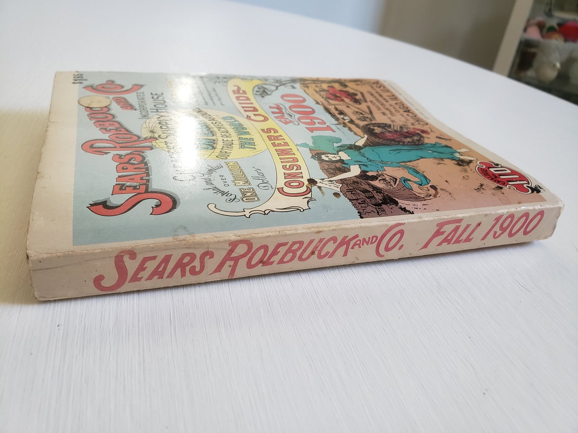 Vintage Fall 1900 Sears Roebuck and Co Catalog Reprint Retro Etsy