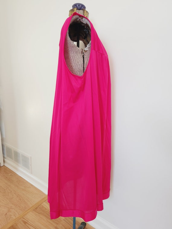 Vintage Vanity Fair Pink Tank Top Night Dress ---… - image 6