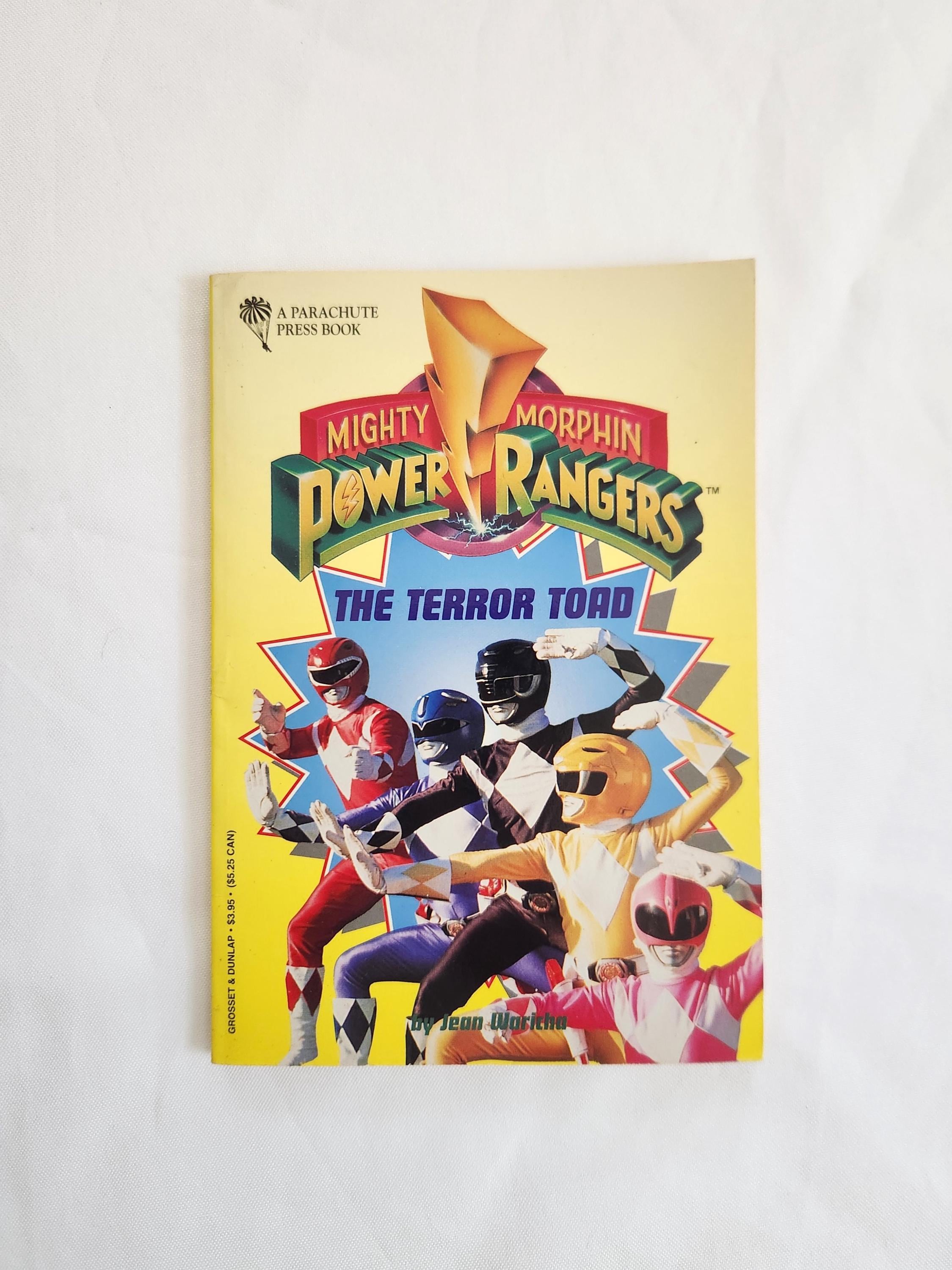 Power Rangers Toad The Terror Toad by Jean Waricha --- Vintage 1990s Mighty Morphin Power ...