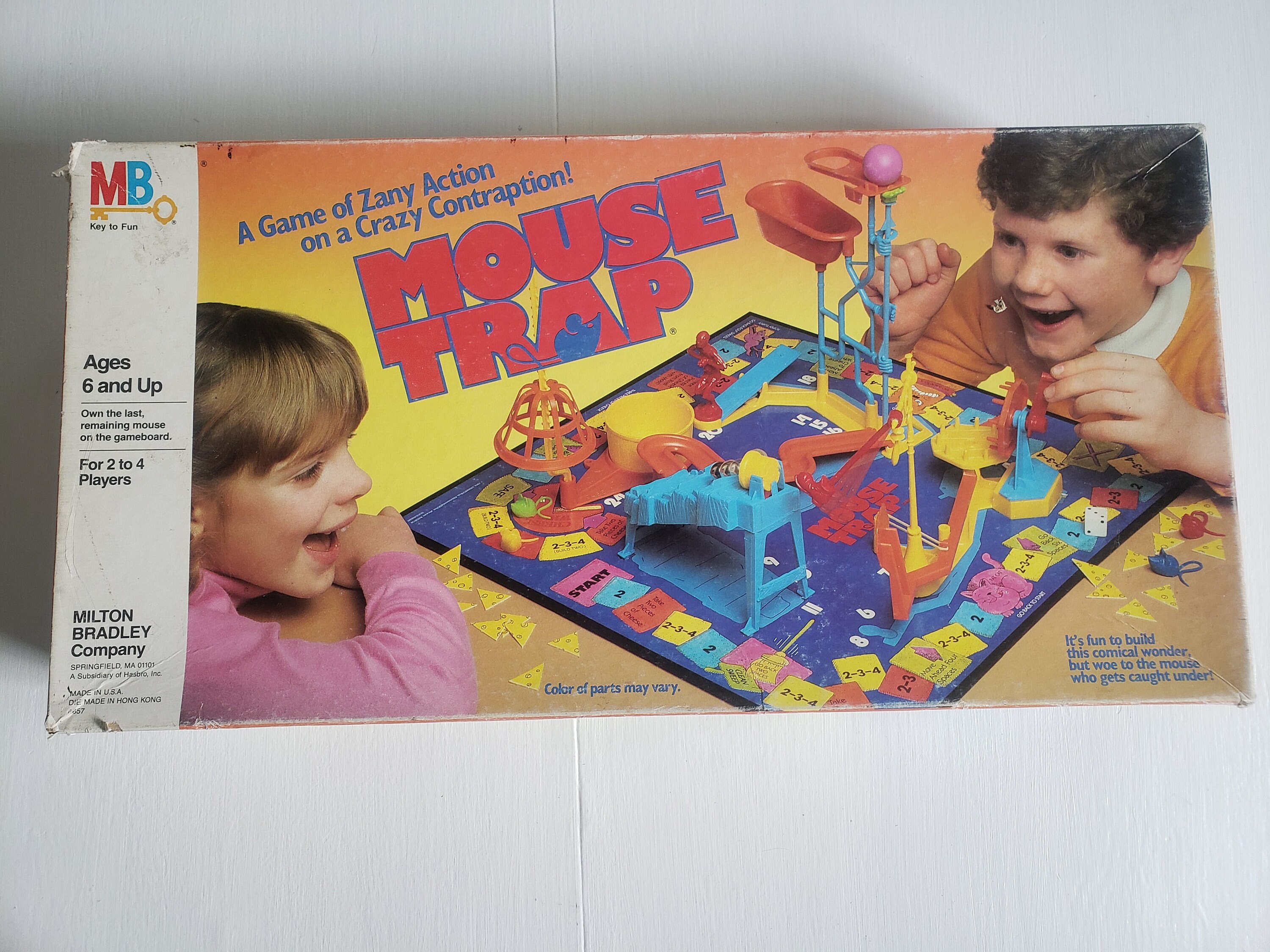 1990 Mouse Trap Board Game Commercial, board game, television advertisement,  song