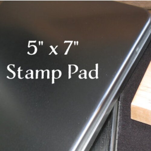 Extra Large Ink Pad 3x 6 or 5x7 Stamp Etsy
