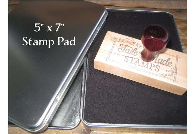 Oversized Stamp Pad,  Felt Ink Pad - 5x7
