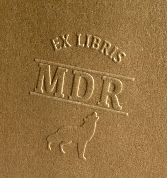 Monogram Library Embosser Ex Libris Embosser Custom Library Etsy Monogram Library Embosser Ex Libris Embosser Custom Library Etsy