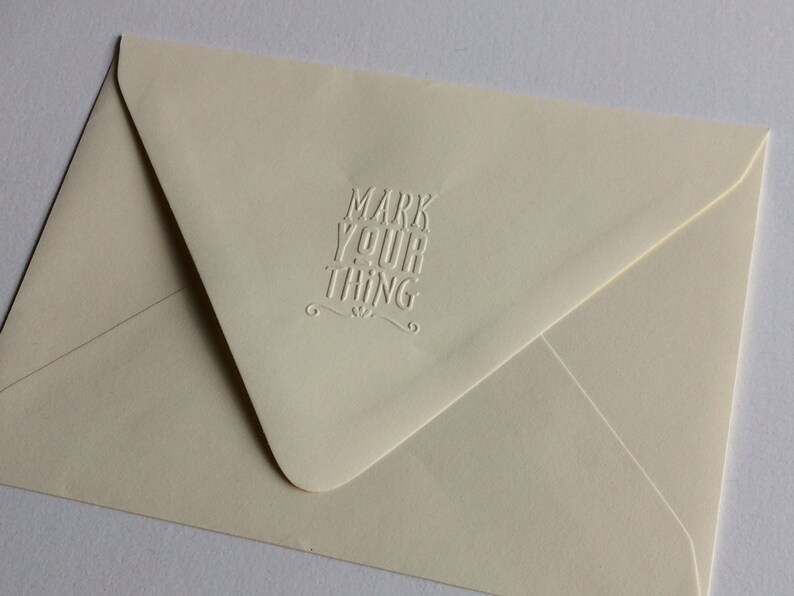 Custom Address Embosser Personalized Embosser Personalized Etsy