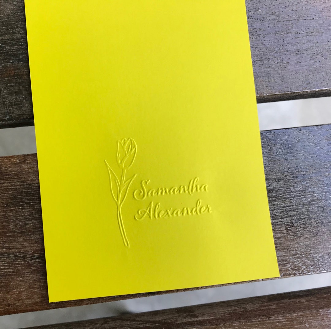 Stationery Embosser, Custom Library Embosser, Ex Libris Embosser