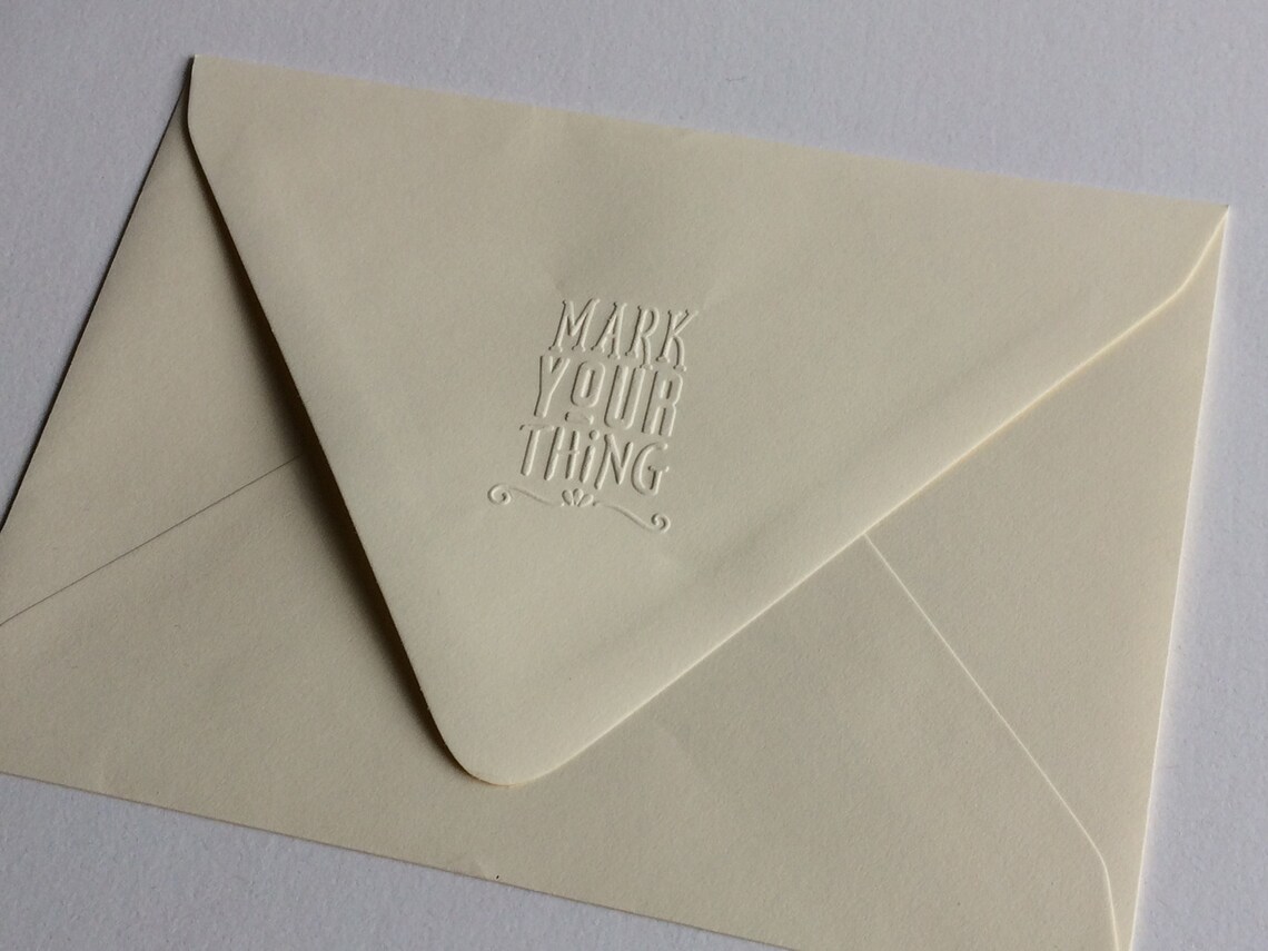 Personalized Embosser Monogram Embosser Library Embosser Etsy