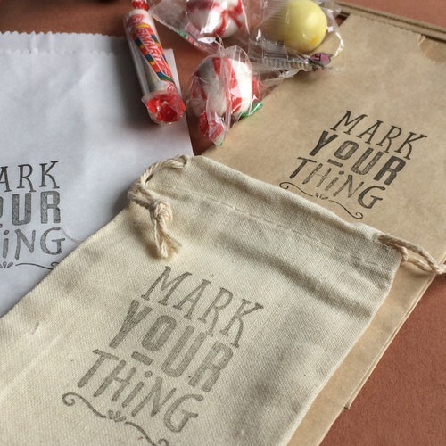 Custom Stamp Logo Rubber Stamp Shopping Bag Stamp Wood Etsy