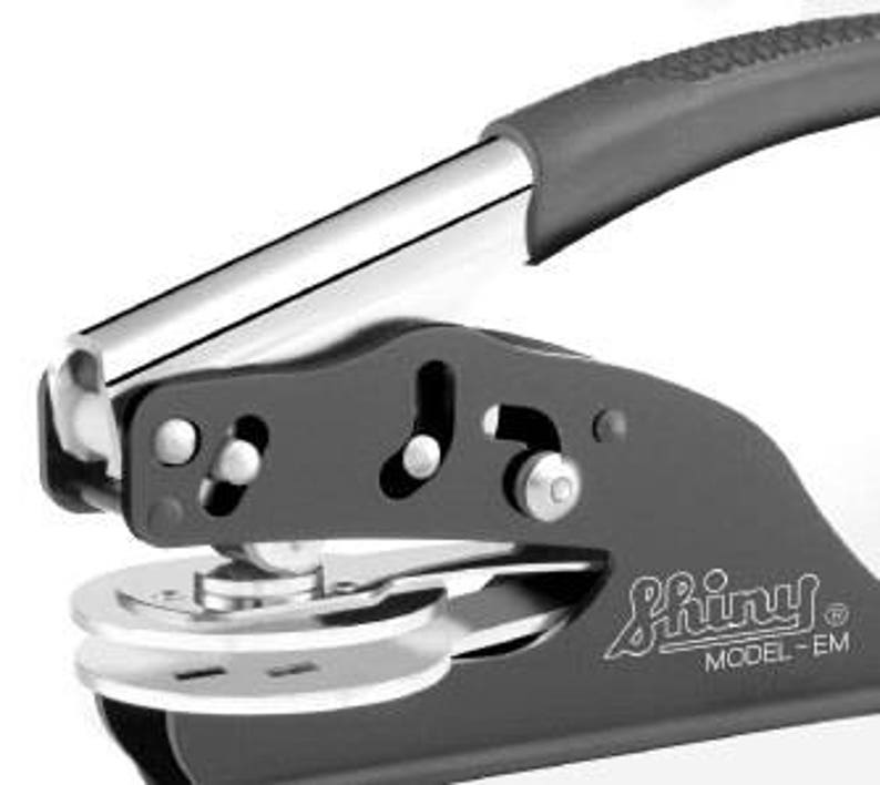 Personalized Embosser Monogram Embosser Library Embosser Etsy