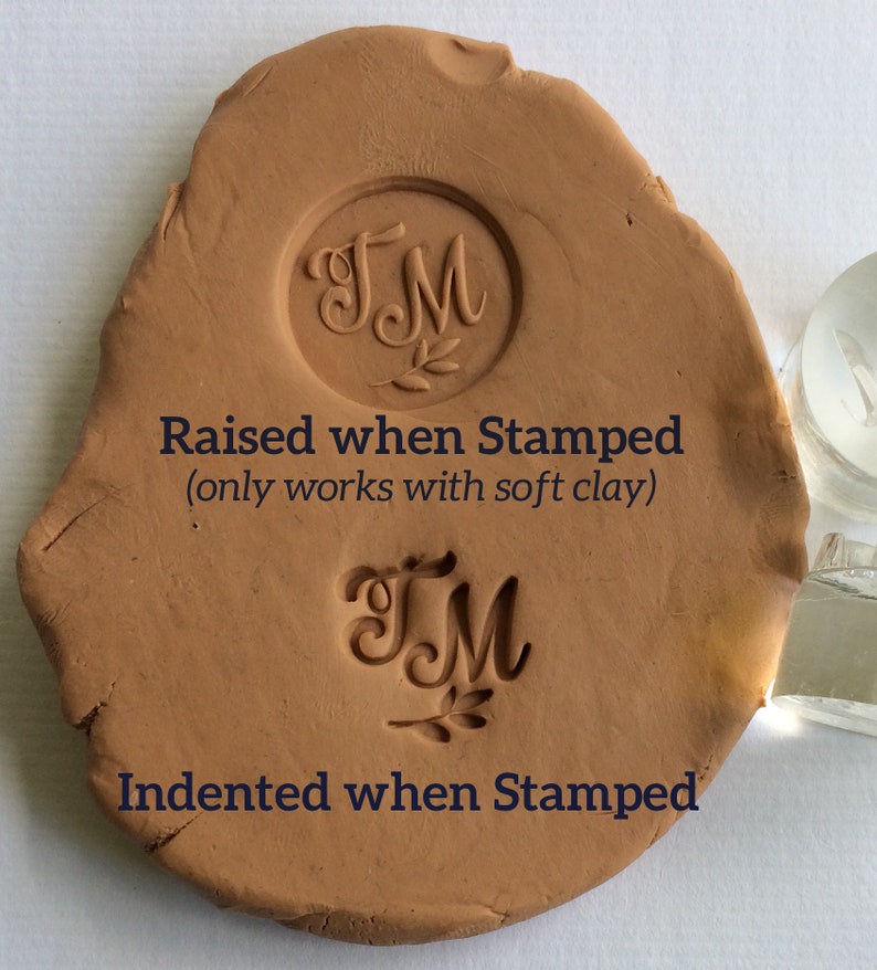 Custom Pottery Stamp Pottery Signature Stamp Personalized Etsy