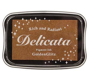 Delicata Golden Glitz Ink Pad