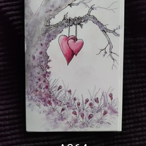 A364. Carte de voeux verticale !