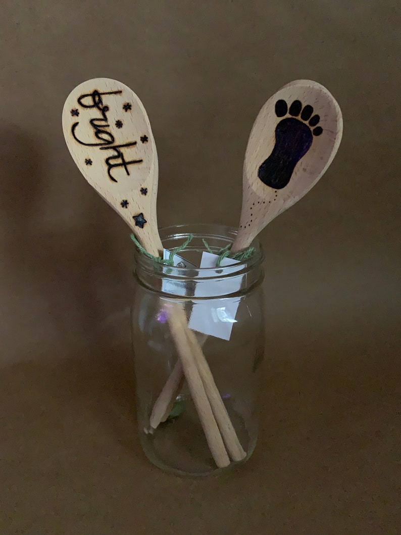 Cooking Spoons Cooking Utensils Bright Sasquatch Bigfoot Merry Nature inspired