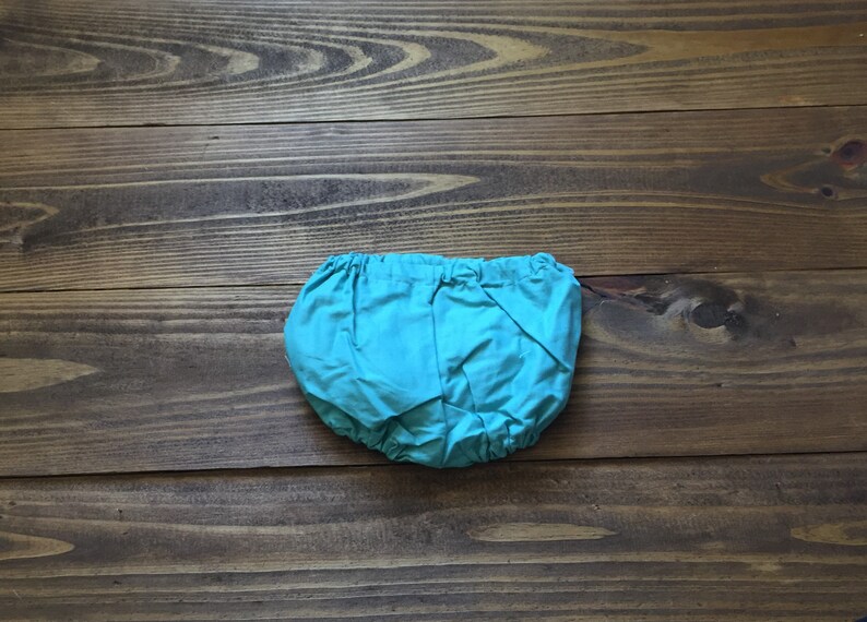 Sky Blue cotton bloomers with ruffle