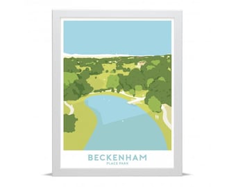 Parque Beckenham Place - Impresión de arte Giclée