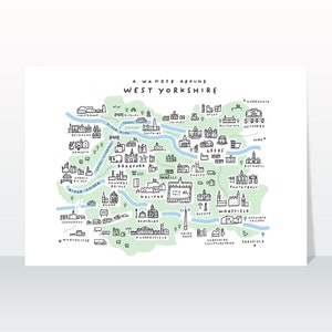 A Wander around West Yorkshire - Giclée Kunstdruck