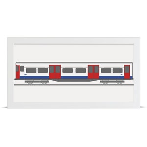 Bakerloo Line 1972 Stock Train - Giclée Art Print