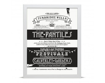 Ubicación de Tunbridge Wells - Impresión artística