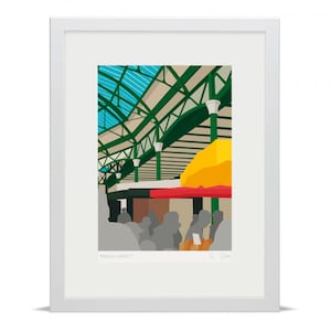 Borough Market - Limited Edition Giclée Art Print