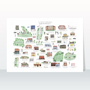 Une promenade autour de Brockley - Impression giclée de carte