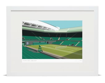 Centre Court, Wimbledon - Limited Edition Giclée Art Print