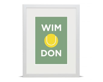 Wimbledon Pâté - Giclée Art Print