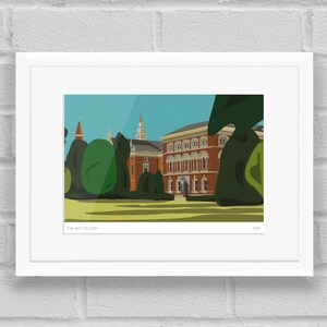 Dulwich College, London - Limited Edition Giclée Art Print / Poster