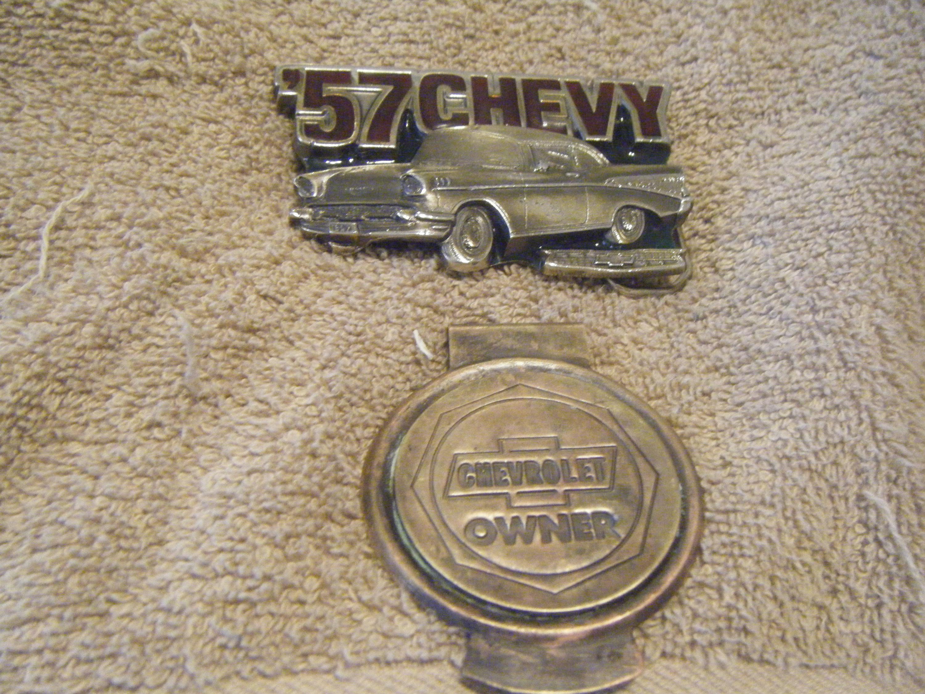 Vintage Chevy Belt Buckle Classic 1955‎ 1956 1957 Enamel Chevrolet truck car blue belt buckle | eBay main image 4