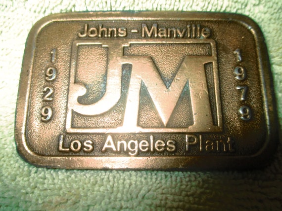 Vintage 1929 J M 1979 Johns Manville Los Angeles … - image 1