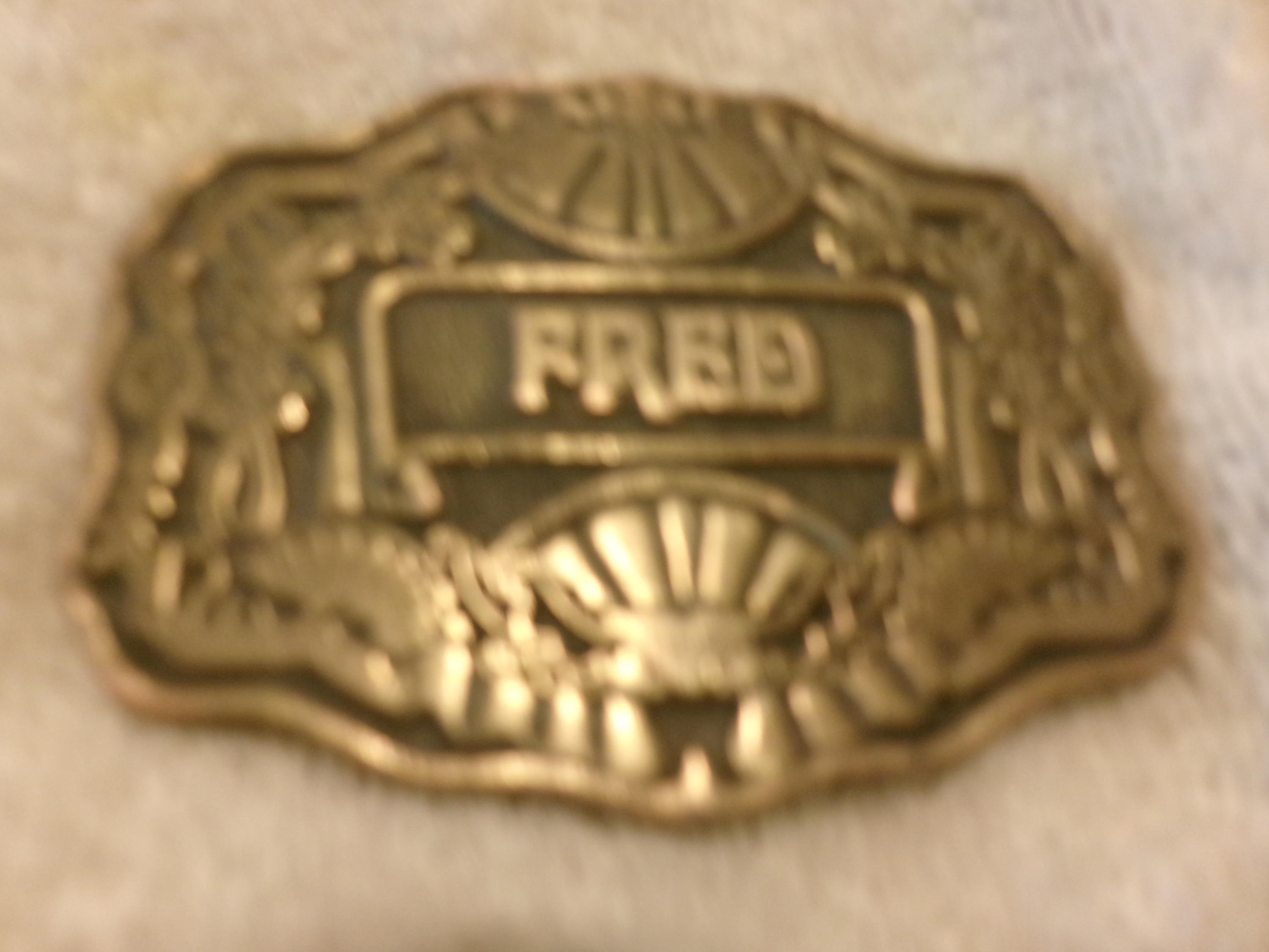 Odgen製ヴィンテージFREDソリッドブラスバックル - Etsy 日本