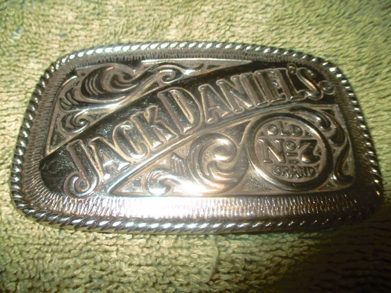 Vintage Jack Daneil's Old No. 7 Brand Steel Buckl… - image 1