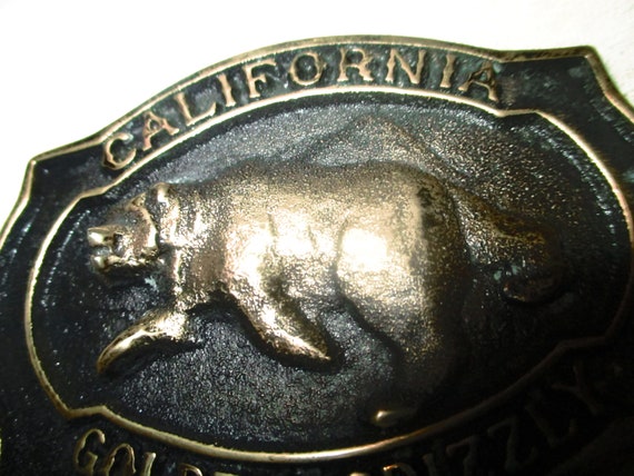 Vintage 1970 California  "Golden Grizzly" BEAR So… - image 5