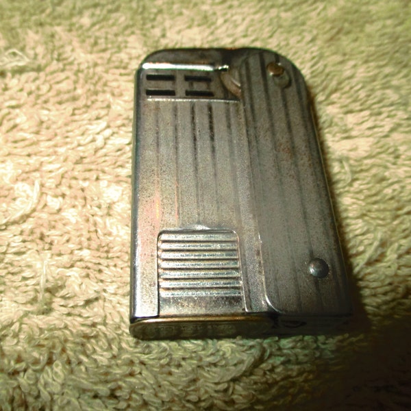 Vintage Rare Side Push Flip-top Cigarette Lighter