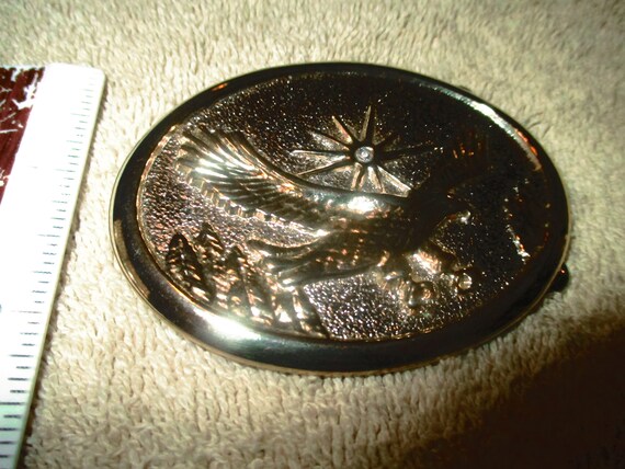 Vintage Soaring Eagle with Sun "Diamond" on Top o… - image 4
