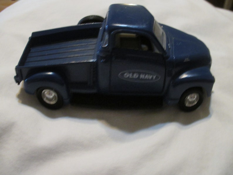 Vintage 1950/'s Old Navy Dark Blue Diecast C3100 Pickup TM GM