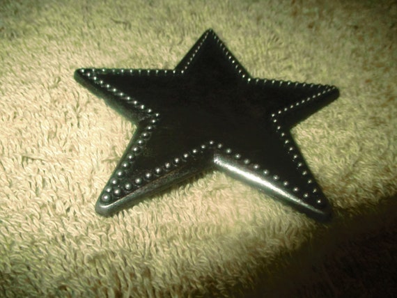 Vintage Five Star Leather Buckle