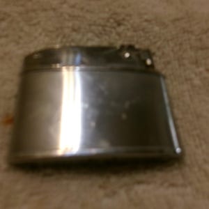 Vintage Crown Chrome Flip-top Cigarette Lighter