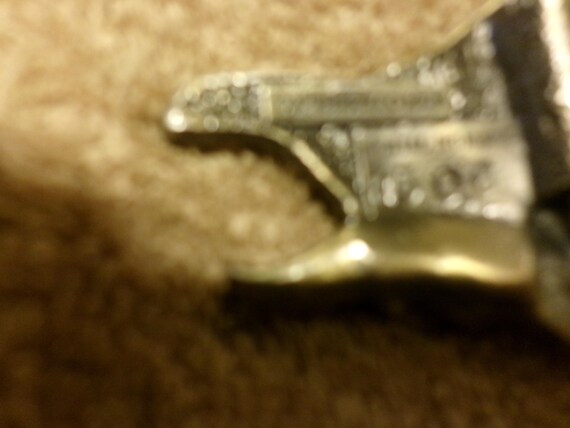 Vintage 1979 Soaring Eagle Solid Brass Buckle # H… - image 7