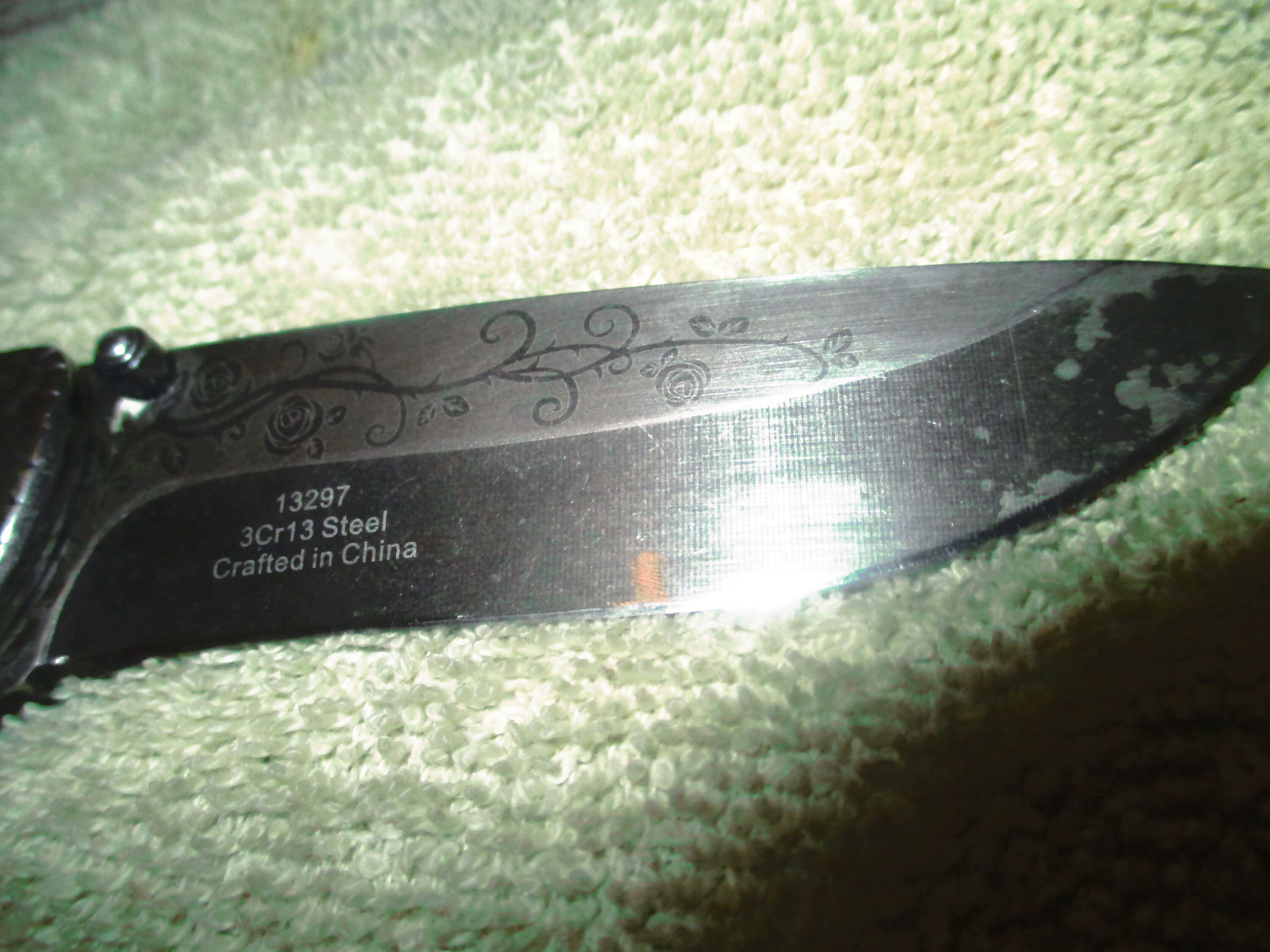 Vintage Bone Edge # 13297 Knife 3 Cr 13 Steel - Etsy