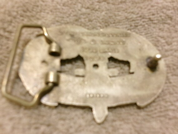 Vintage 1981 H/D - Born to Ride Solid Brass Buckle by 