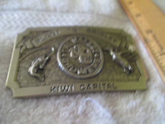 Vintage S&W Tri-Valley Buckle Plant "G" Gridley K… - image 4