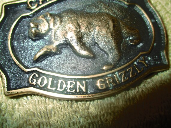 Vintage 1970 California  "Golden Grizzly" BEAR So… - image 6
