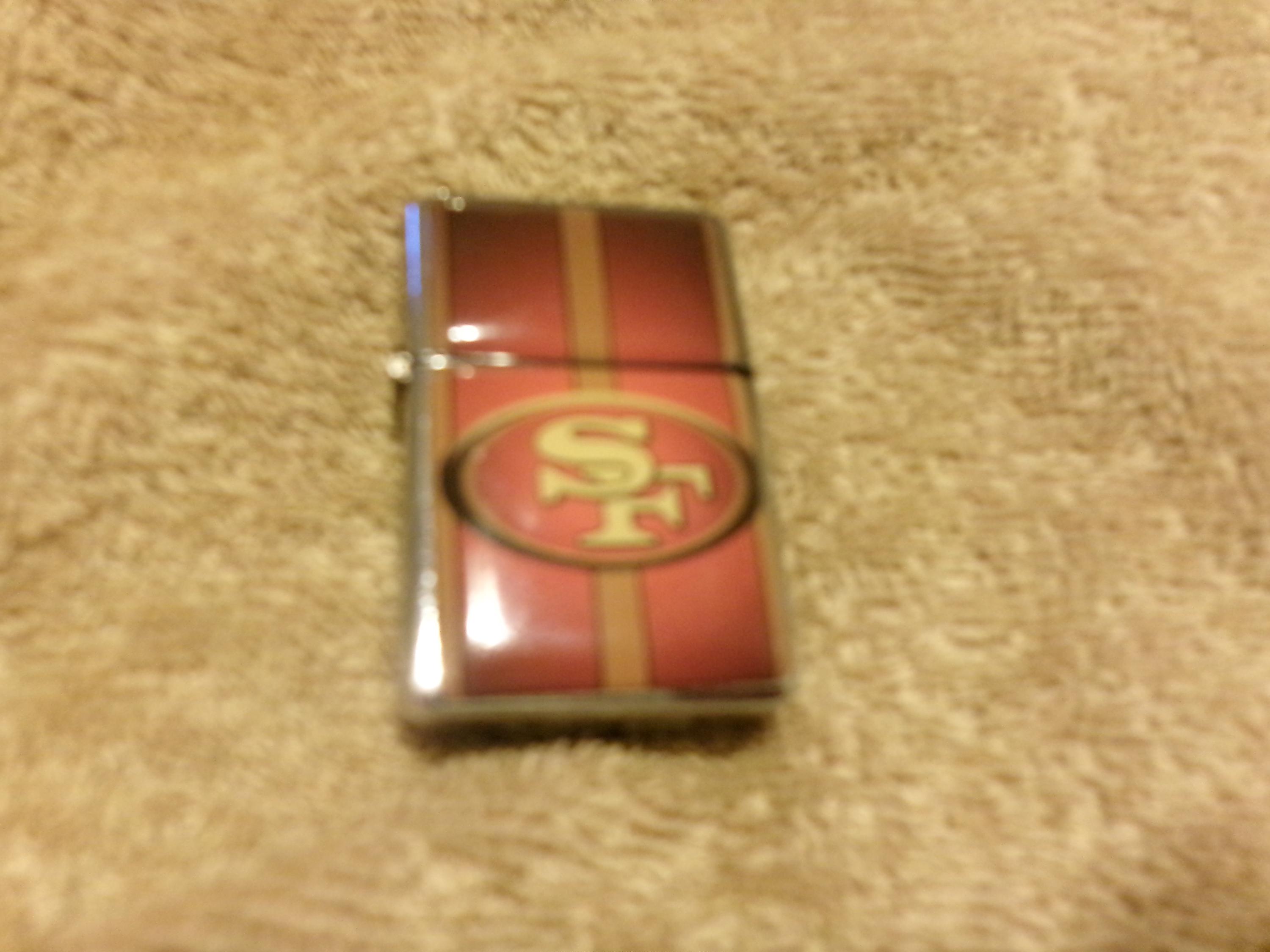 49ers cigarette case 49ers Cigar Box