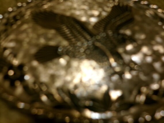 Vintage Soaring Eagle Solid Chrome Buckle by W - … - image 5