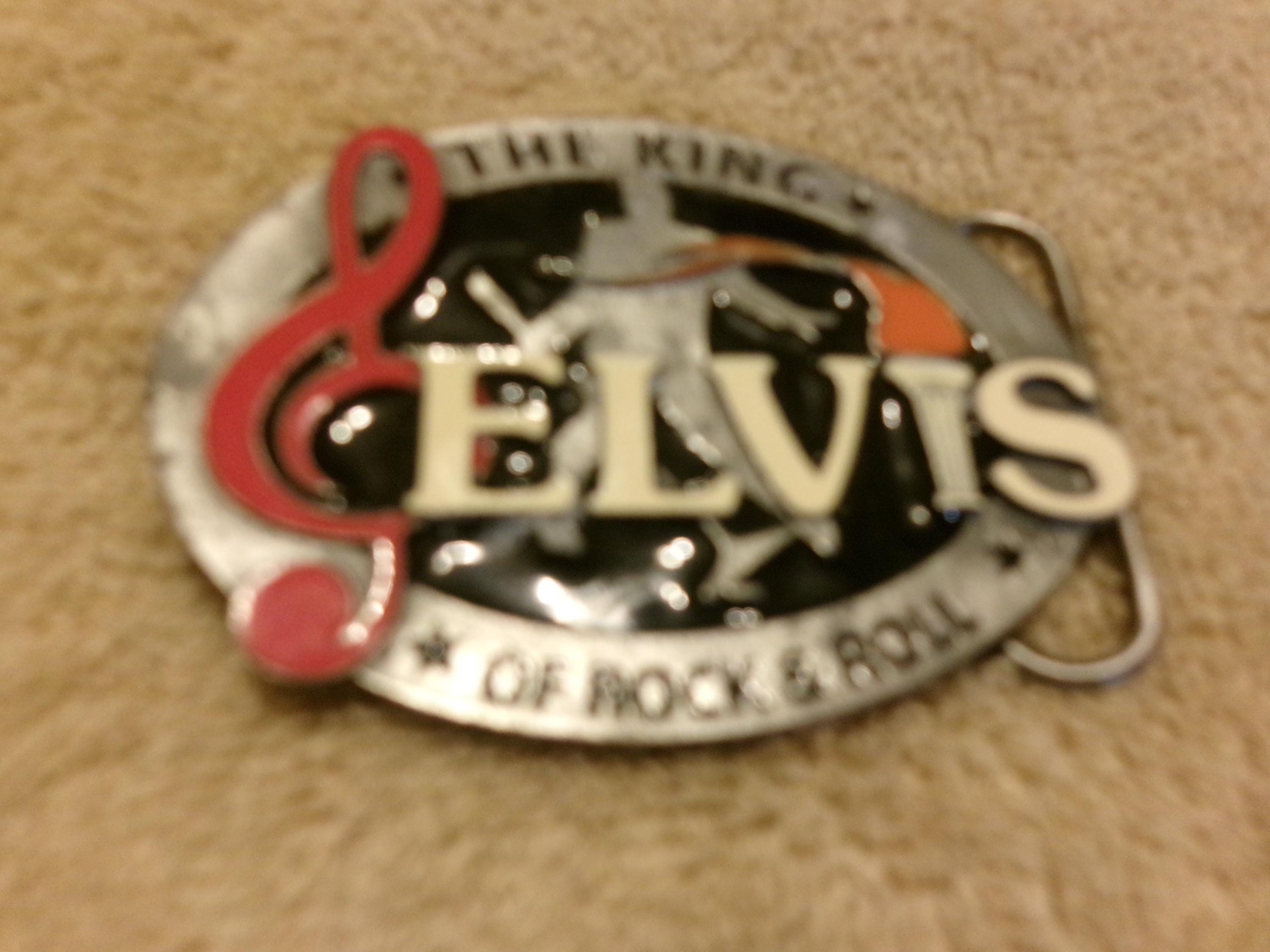 vintage 50s Elvis エルヴィス バッジ ビンテージ ロカビリー Vintage Elvis 