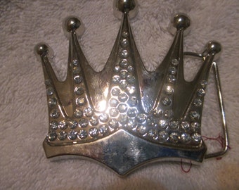 Vintage Crown Buckle