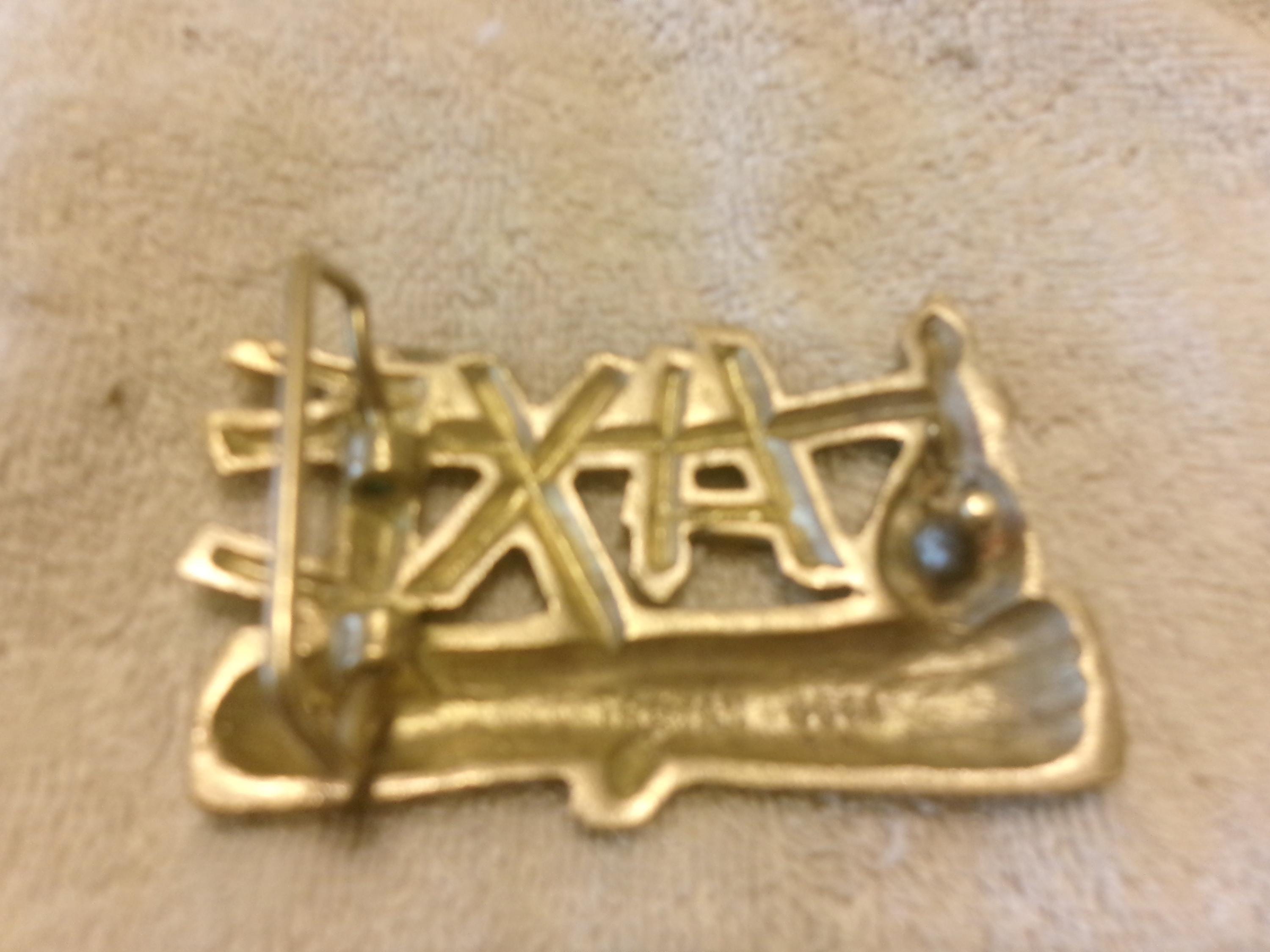 ヴィンテージ AXE ソリッドブラスバックル # 4541 - Etsy 日本