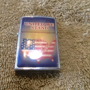 Vintage United We Stand U.S.A, Cigarette Lighter