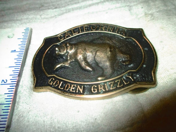 Vintage 1970 California  "Golden Grizzly" BEAR So… - image 4