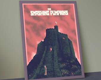 Smashing Pumpkins POSTER Goldenvoice 1996 Silkscreen Print Signed