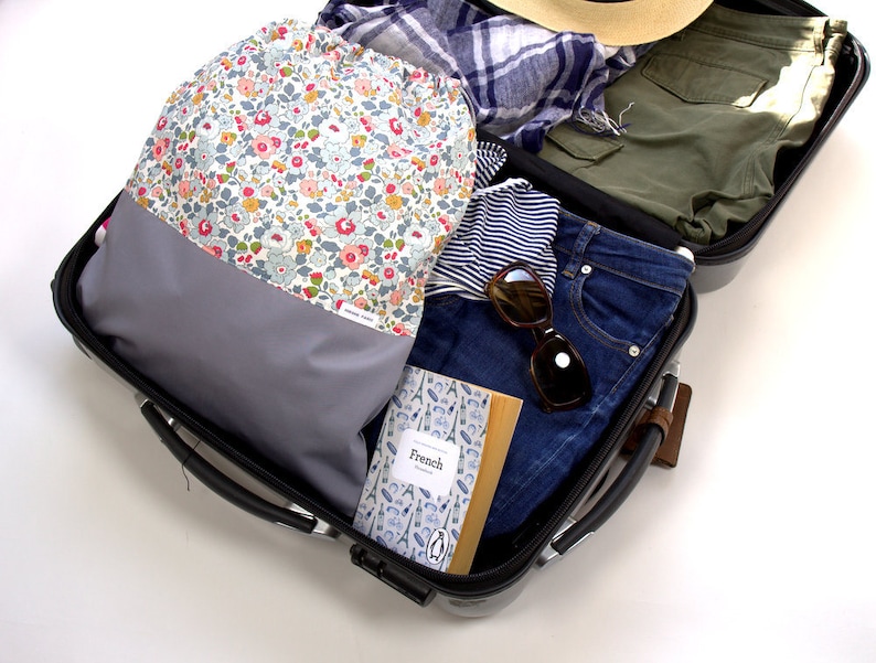 Travel Laundry Bag Lingerie Bag Drawstring Bag Travel Etsy